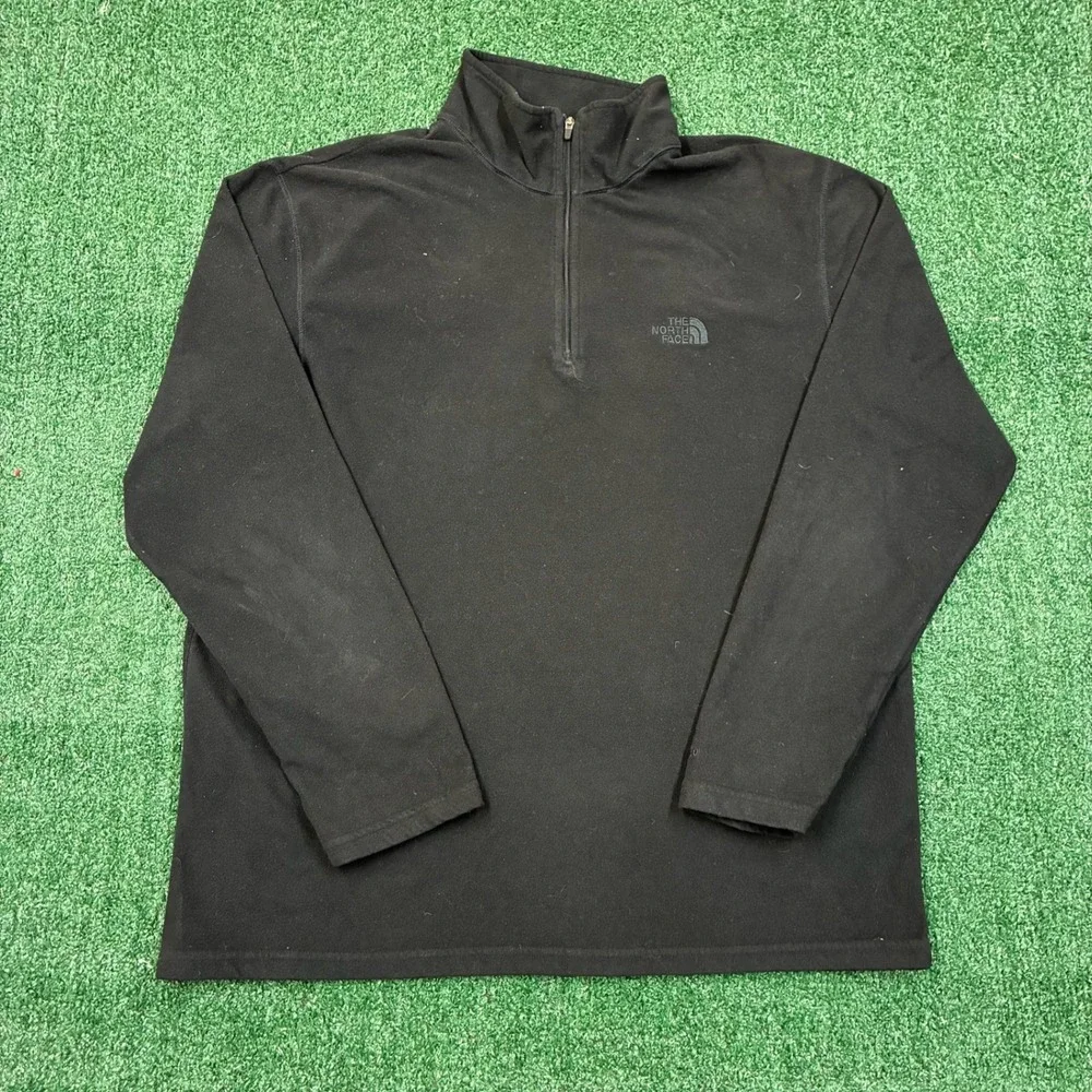 Y2K 2000's The North Face Fleece Quarter Zip Sweater